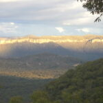 Pearsons lookout overlooking the amazing Capertee Valley at sunset.